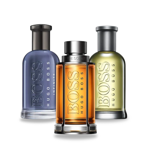 KIT CON 3 PERFUMES: BOSS THE SCENT, BOSS BOTTLED und BOSS BOTTLED INFINITE
